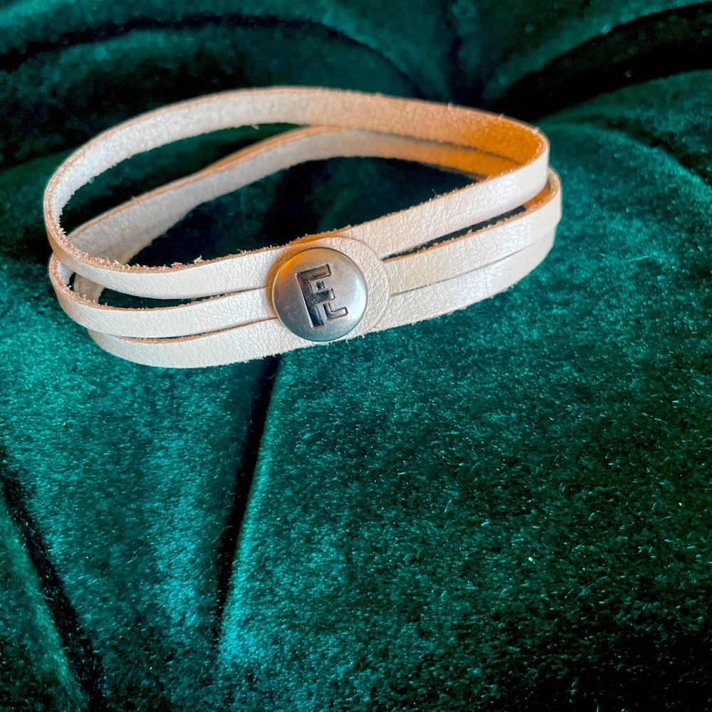 Flourish Leather - leather bracelet